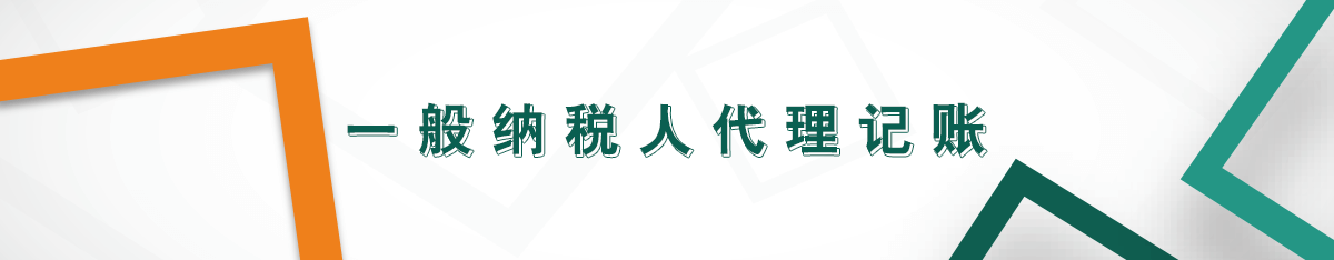 一般納稅人代理記賬 一般納稅人代理記賬